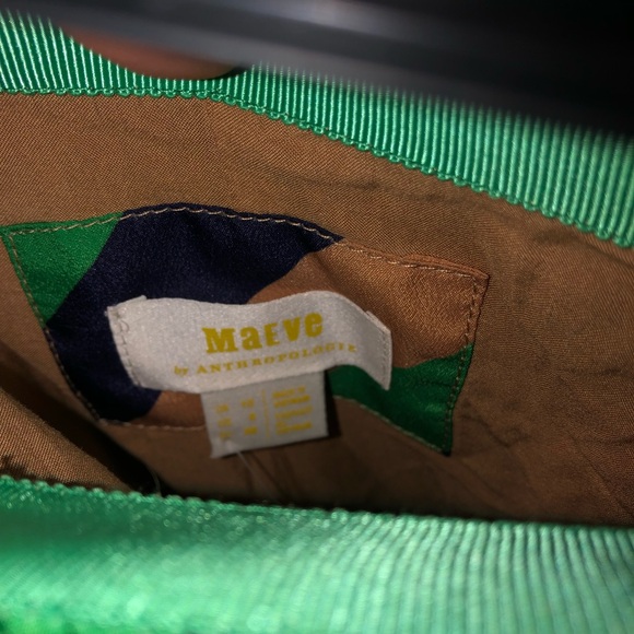 Anthropologie The Valerie Pleated Midi Skirt by Maeve Michelle Armas Edition 6 - Picture 8 of 8